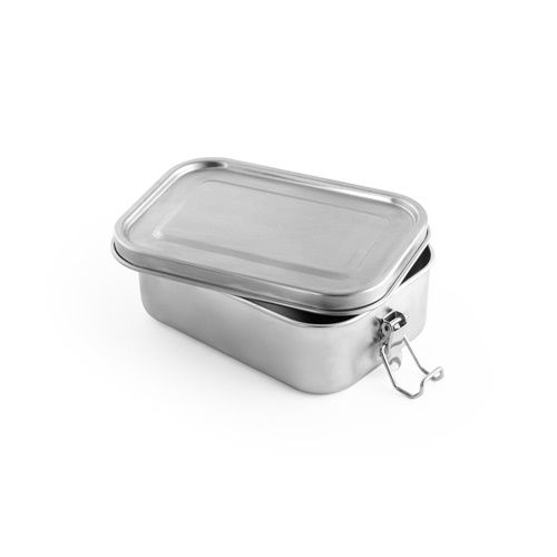 ST94277-127ALLSPICE Robuste luftdichte Box_ satinsilber