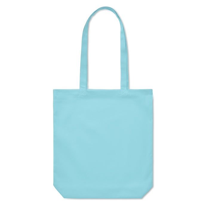 MO6442-66Rassa Coloured Einkaufstasche Canvas 270 g_m²_ babyblau