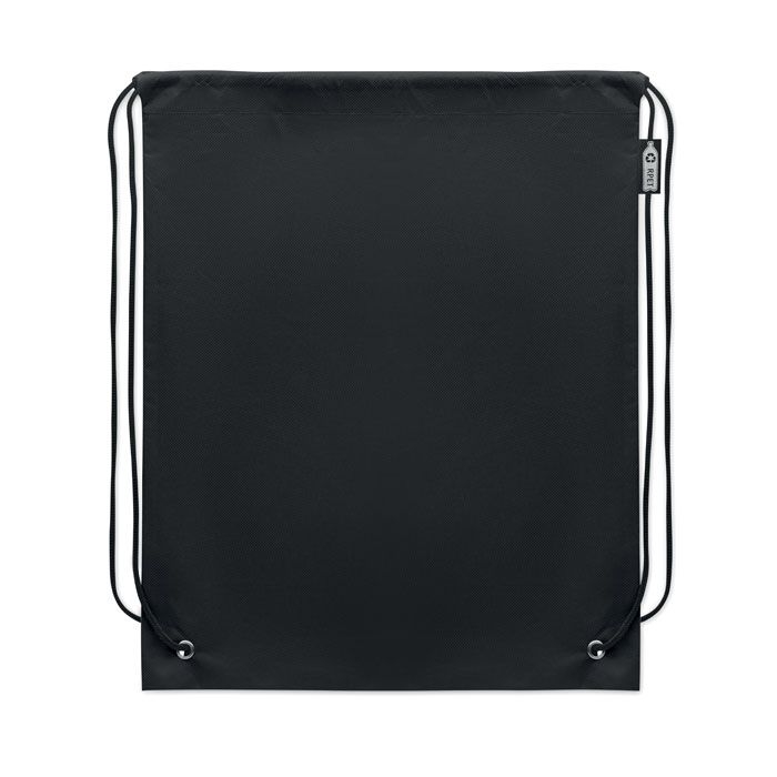 MO2809-03Daffy Rpet Beutel mit Kordelzug Non Woven_ schwarz