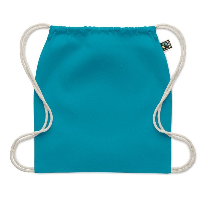 MO2591-12Osole Draw Colour Kordelzugbeutel Fairtrade 180g_ tuerkis