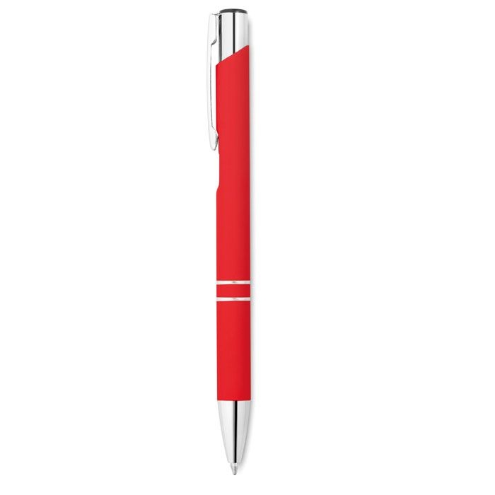 MO8857-05Aosta Druckkugelschreiber_ Rot MO8857-05Aosta Druckkugelschreiber_ Rot