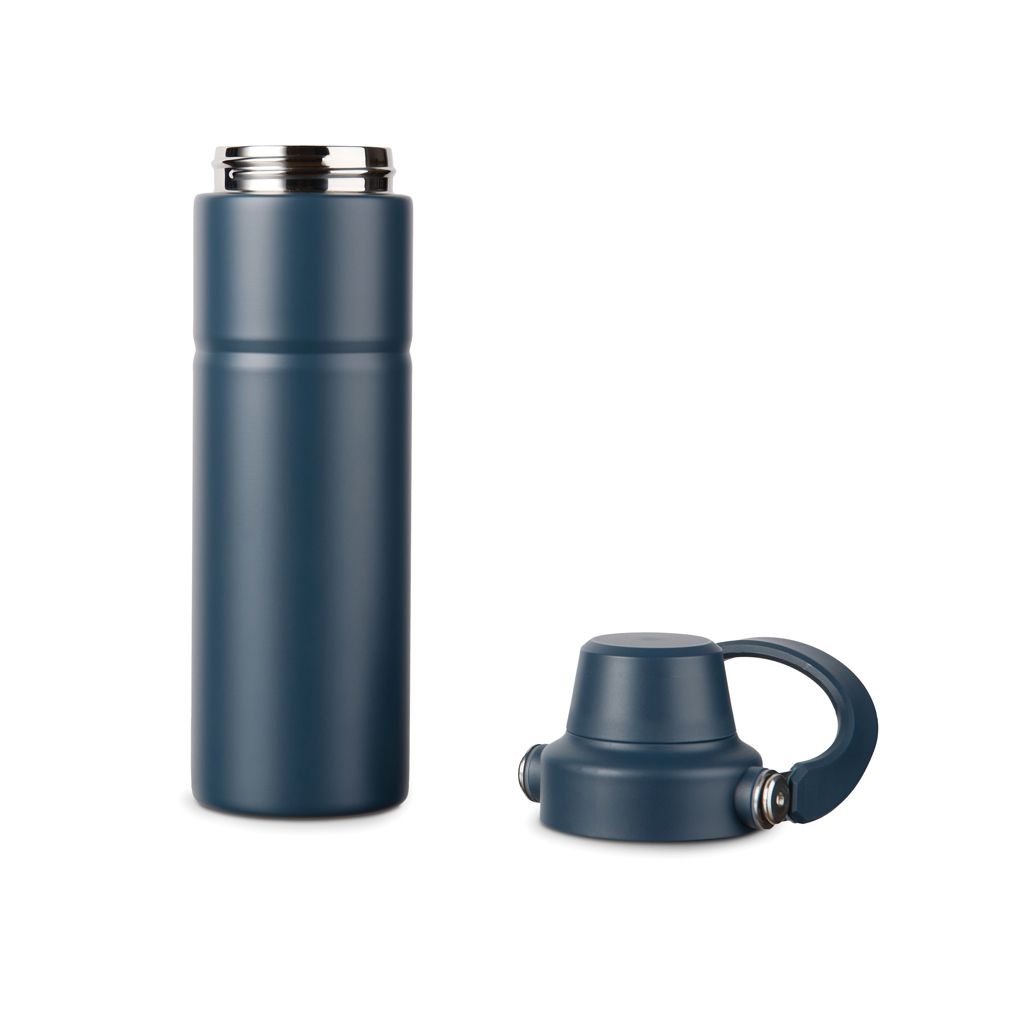 XDV43006-05VINGA Baltimore Trek RCS recycelte SS Flasche 600ml_ navy blau