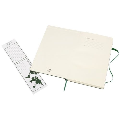 PF107151-11Moleskine Classic Hardcover Notizbuch L – liniert_ myrtengruen
