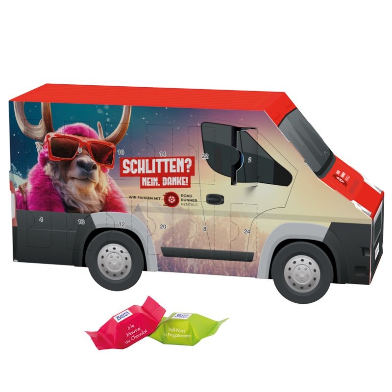 JG20130-2Adventskalender Transporter Ritter SPORT_ Ritter Sport Schokowuerfel_ Individuelles Motiv