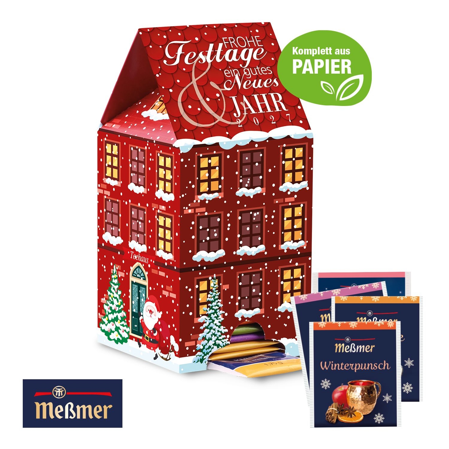 CD95346-01Adventskalender Messmer „Tee-Haus“_ Motiv-Vorlage