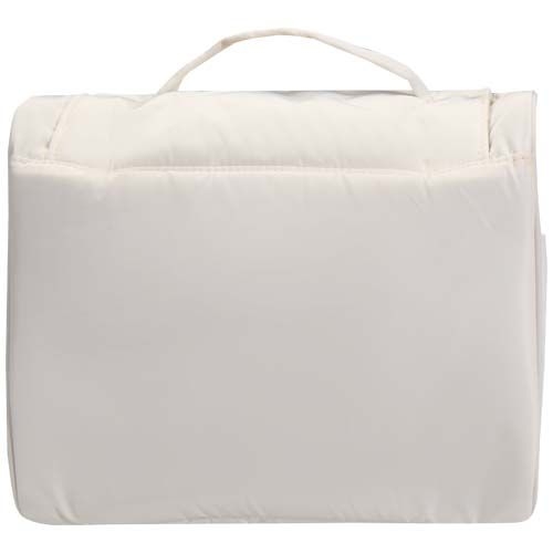 PF130117-1Puffer GRS recycelte aufhaengbare Kulturtasche 8L_ sandstone