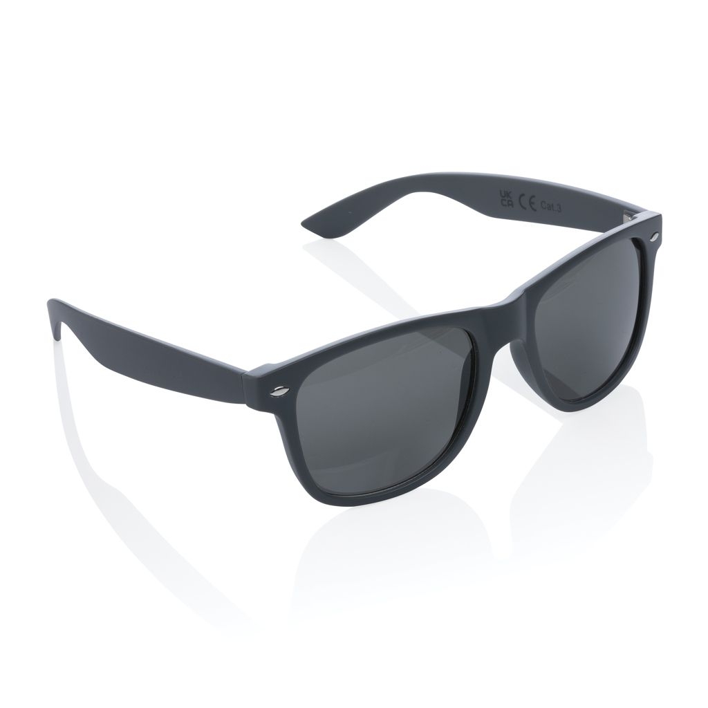 XDP453.96-2Sonnenbrille aus GRS recyceltem PC Kunststoff_ grau