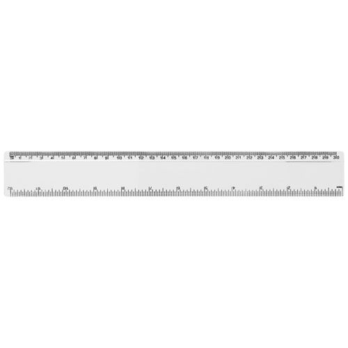 PF210535-1Renzo 30 cm Kunststofflineal_ transparent klar