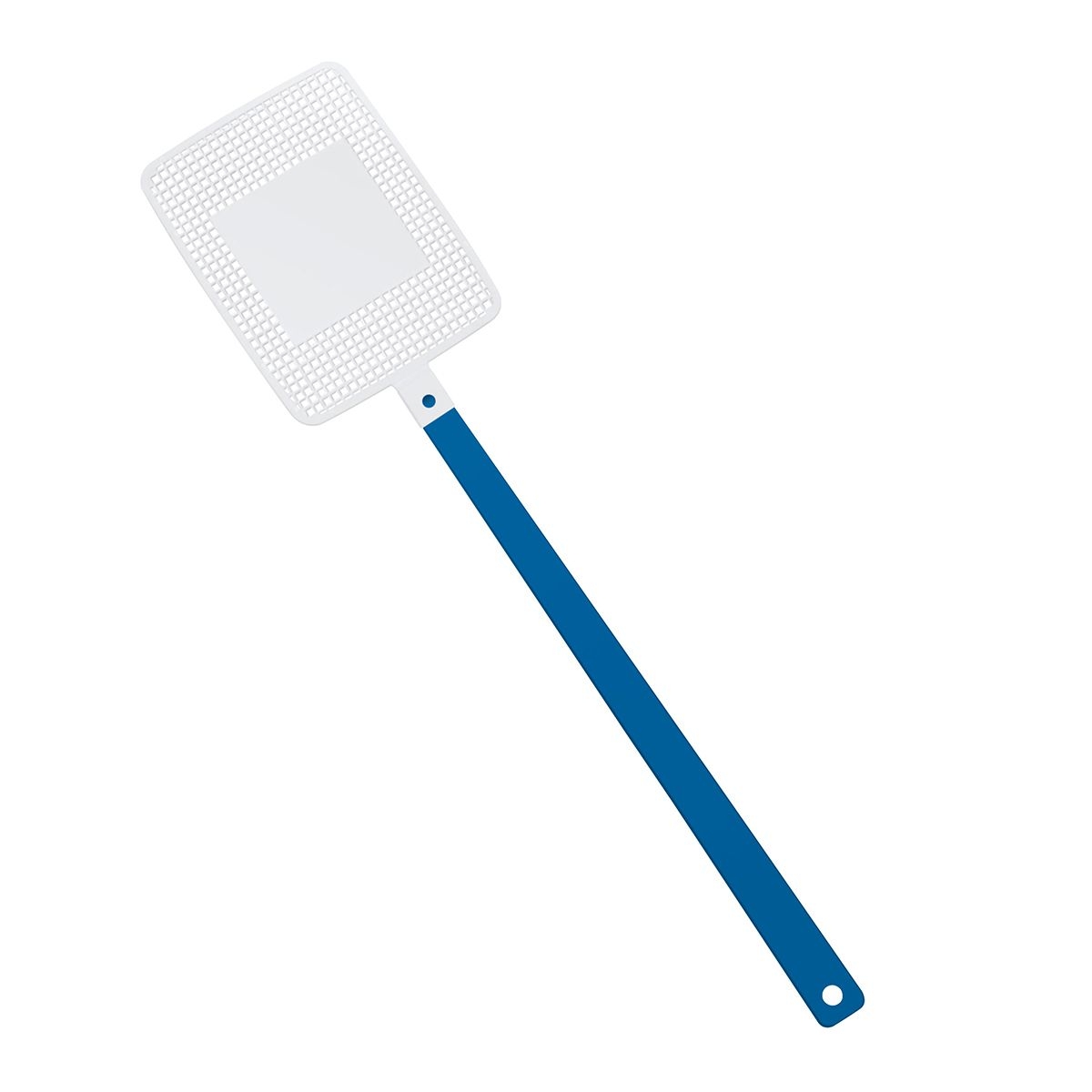 HE7806-3-0Fliegenklatsche _Rechteck_ blau_ weiss HE7806-3-0Fliegenklatsche _Rechteck_ blau_ weiss