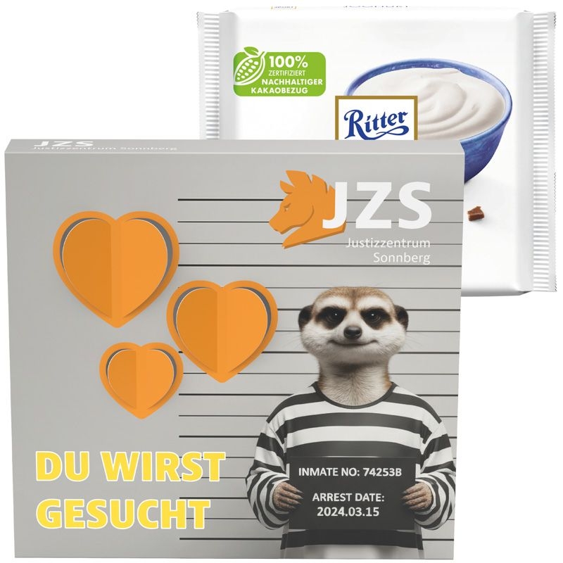 JG10252-4Praesentbox Premium Ritter SPORT_ Ritter Sport 100g_ Joghurt_ Herz