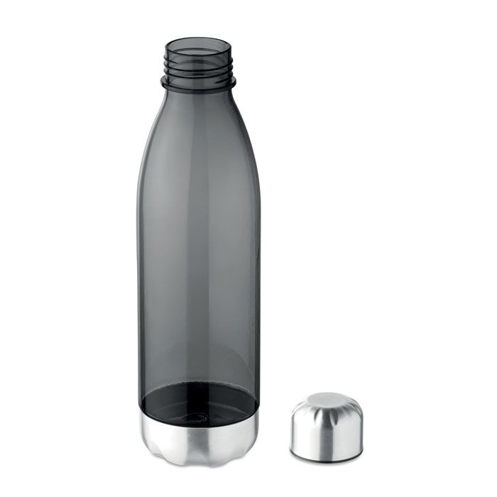 MO9225-27Aspen Trinkflasche Tritan 600 ml_ Transparent Grau