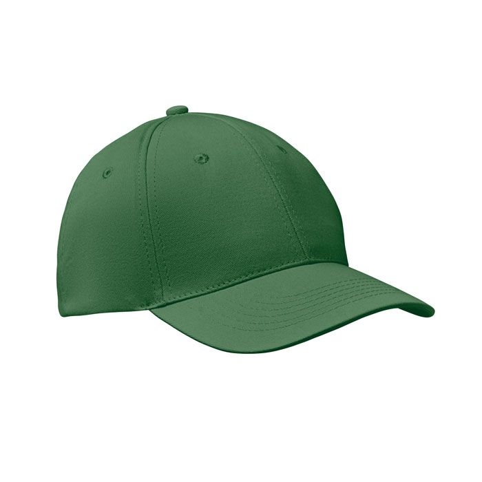 MO8834-60Basie Apollo Baseball cap 6 panels 160g_m²_ dunkelgruen