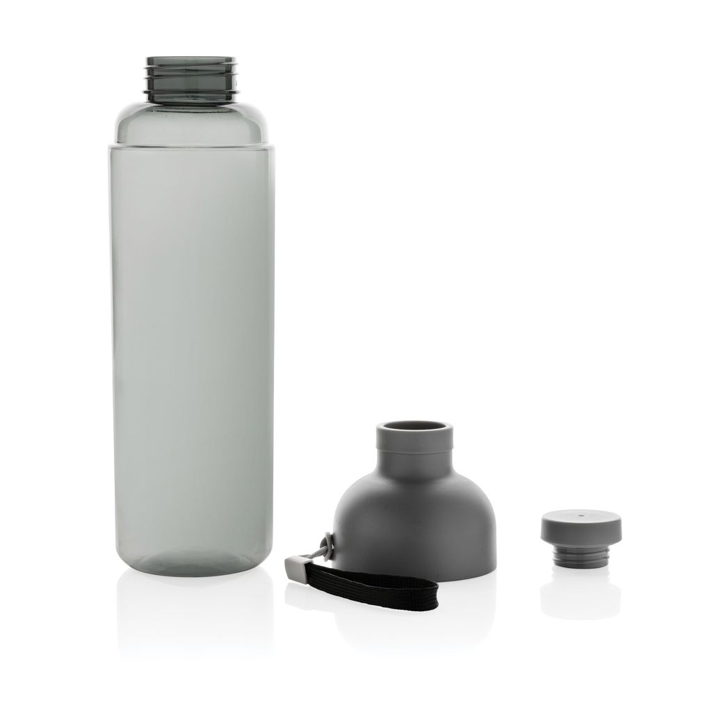XDP437_01-1Impact auslaufsichere Wasserflasche aus RCS recyc. PET 600ml_ schwarz