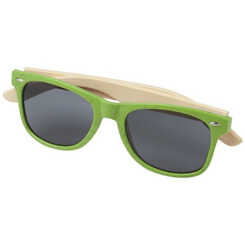 PF127005-3Sun Ray Bambus Sonnenbrille_ Lindgruen