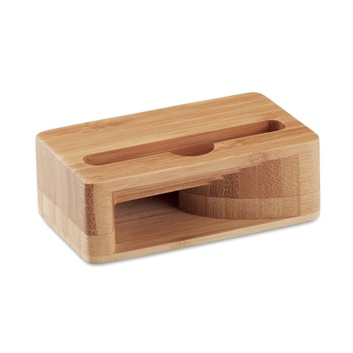 MO9706-40Caracol Smartphone Halter_Verstaerker_ Holz