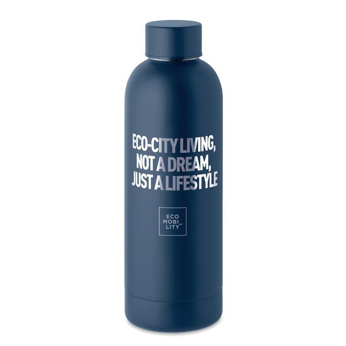 MO6750-85Athena Trinkflasche Edelstahl 500 ml_ marineblau