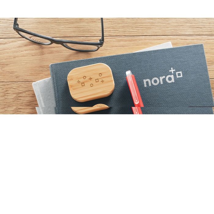 MO6780-40Jazz Bamboo TWS 5.0 wireless Ohrhoerer-Set_ holz