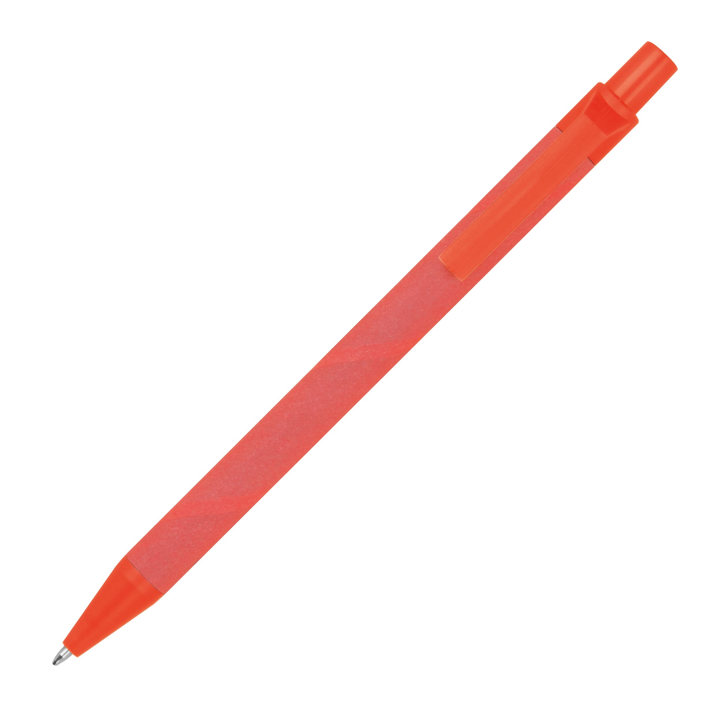 MA12565-05Kugelschreiber aus Papier und Mais_ rot