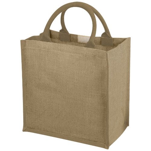 Chennai Jute Tragetasche 16L, natur