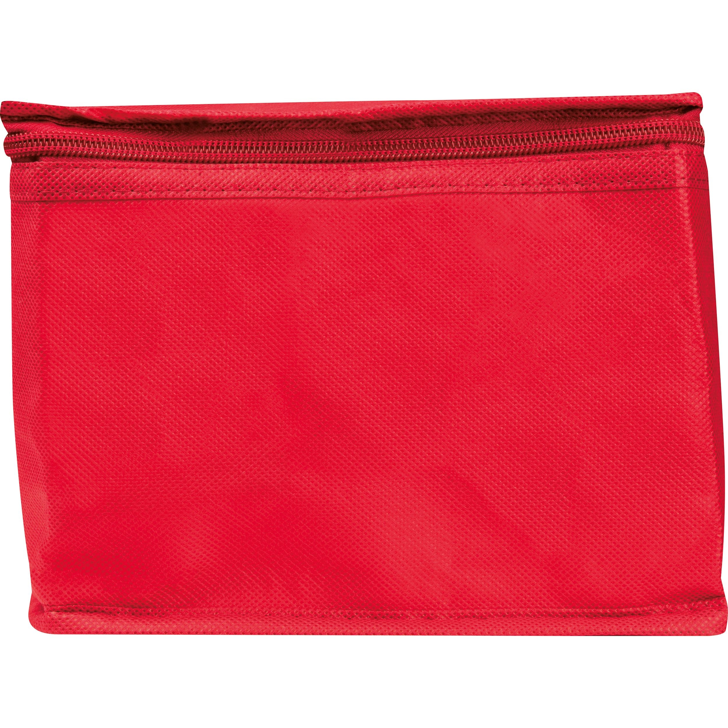 MA61542-05Non-Woven Kuehltasche fuer 6 Dosen_ rot