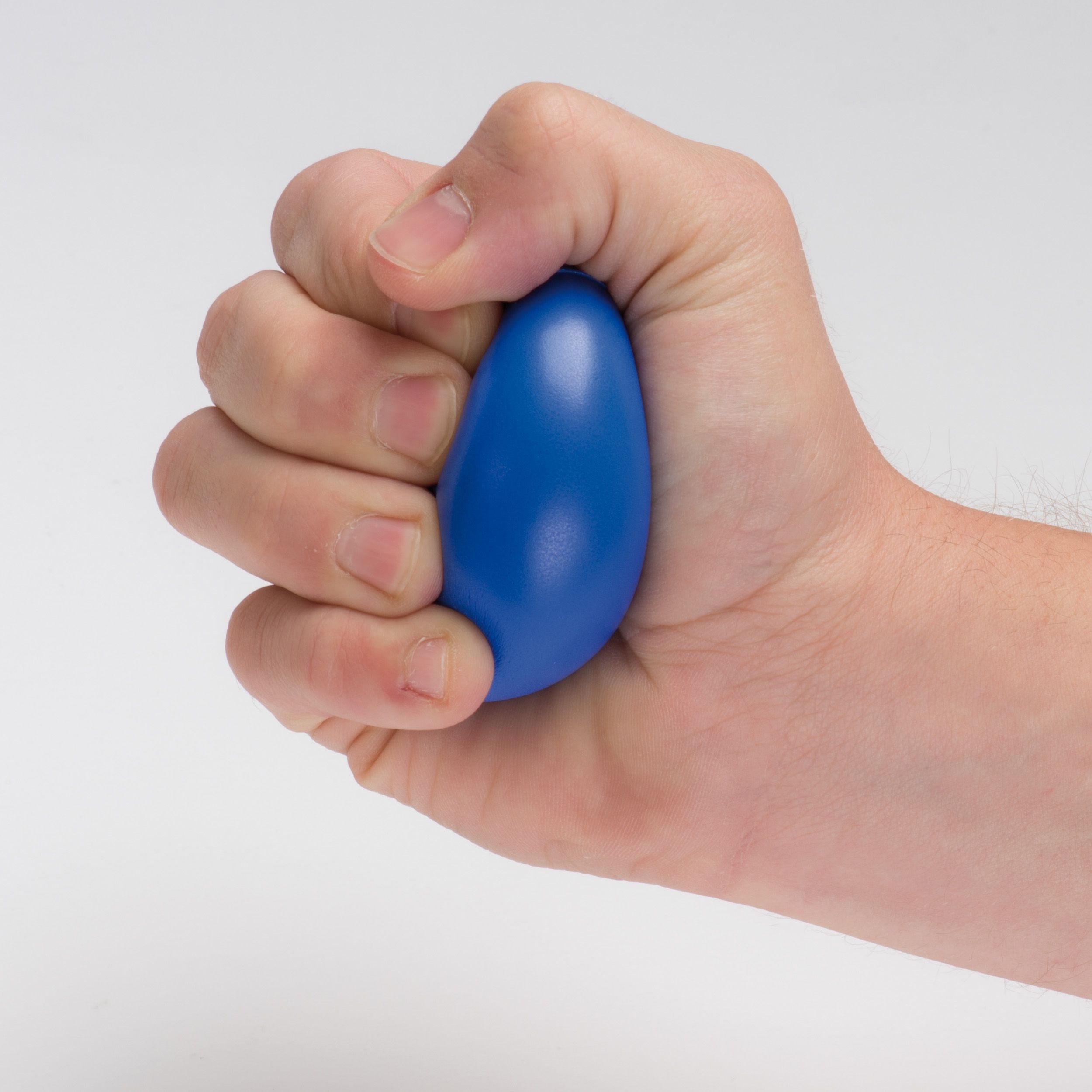 MA58622-04Anti Stress Knautschball aus knetbarem Schaumstoff_ blau