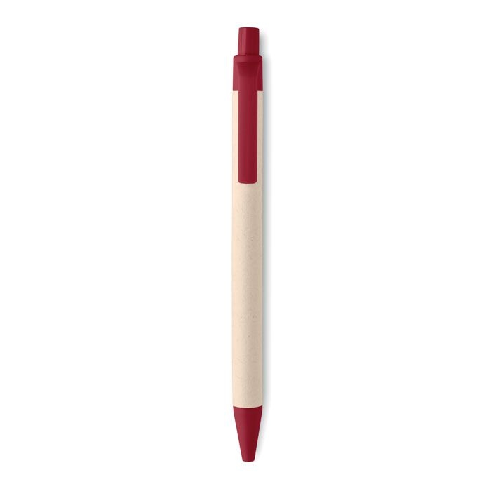MO6822-05Mito Pen Kugelschreiber Milchkarton_ Rot