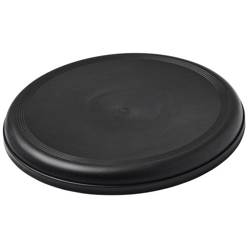Orbit Frisbee aus recyceltem Kunststoff, schwarz