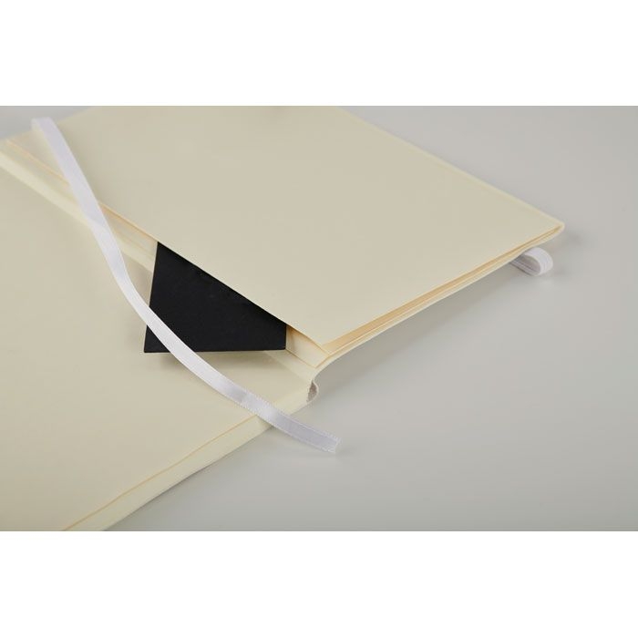 MO2118-06Breta DIN A5 Notizbuch recycelt_ weiss