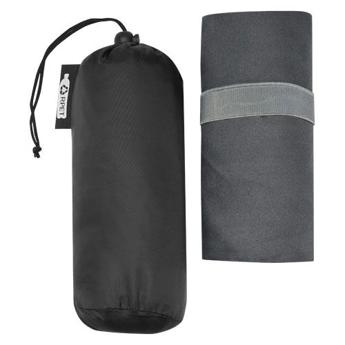 PF127012-4Pieter ultraleichtes und schnell trocknendes Handtuch aus rPET 130 x 80 cm_ grau