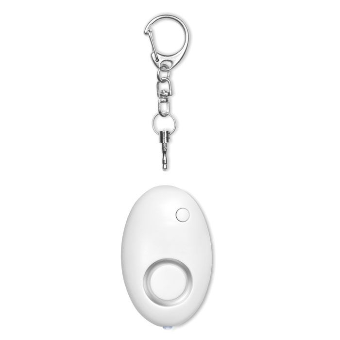 MO8742-06Alarmy Schluesselring mit Alarm_ Weiss