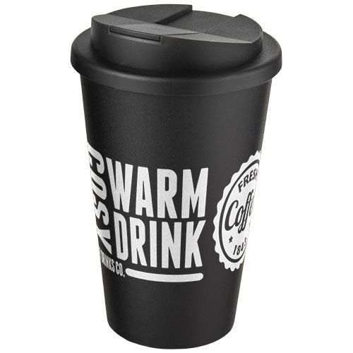 PF210695-16Americano® 350 ml Isolierbecher mit auslaufsicherem Schraubverschluss_ schwarz