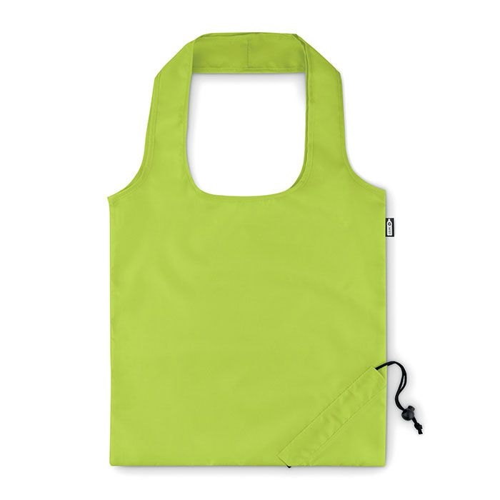 MO9861-48Foldpet Faltbare Einkaufstasche RPET_ limettengruen MO9861-48Foldpet Faltbare Einkaufstasche RPET_ limettengruen