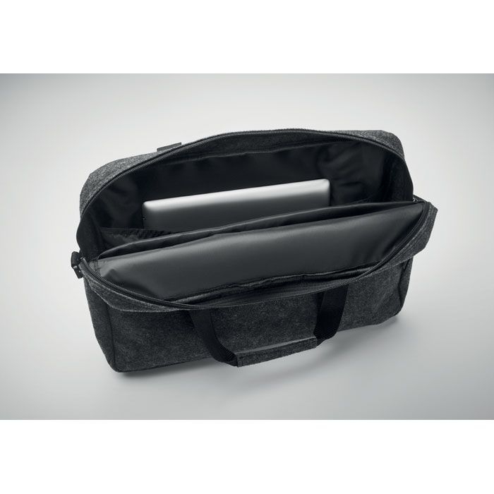 MO2165-15Plana 13_ Laptop Tasche RPET-Filz_ steingrau