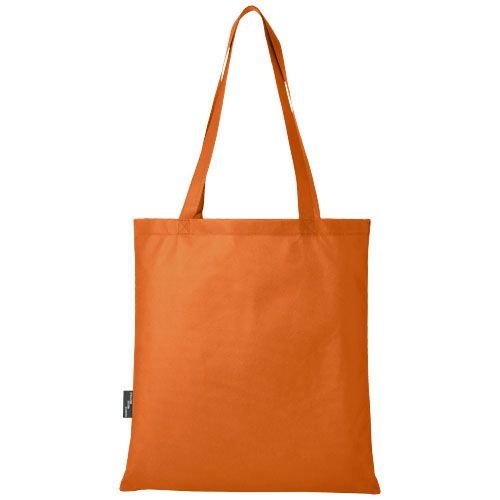 PF130051-3Zeus Non Woven grosse Tragetasche 6L aus GRS Recyclingmaterial 6 L_ orange