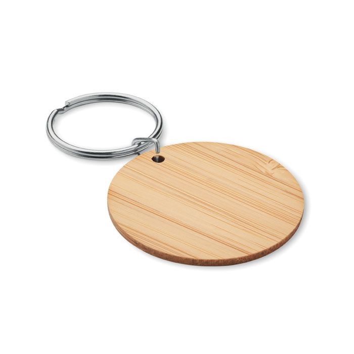 MO6977-40Roundboo Schluesselring Bambus_ rund_ holz
