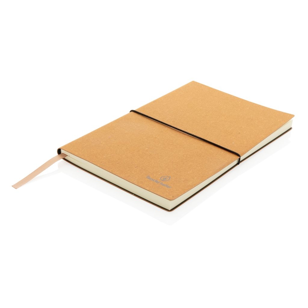 XDP772.21-9A5 Notizbuch aus GRS recyceltem Leder_ braun