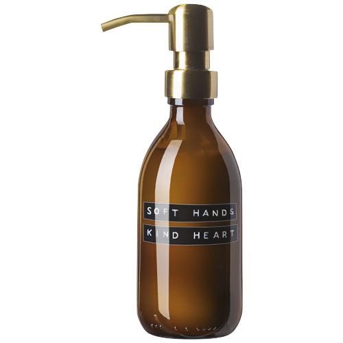 PF126309-1Wellmark Soft Hands Handlotion-Spender_ 250 ml _ amber heather