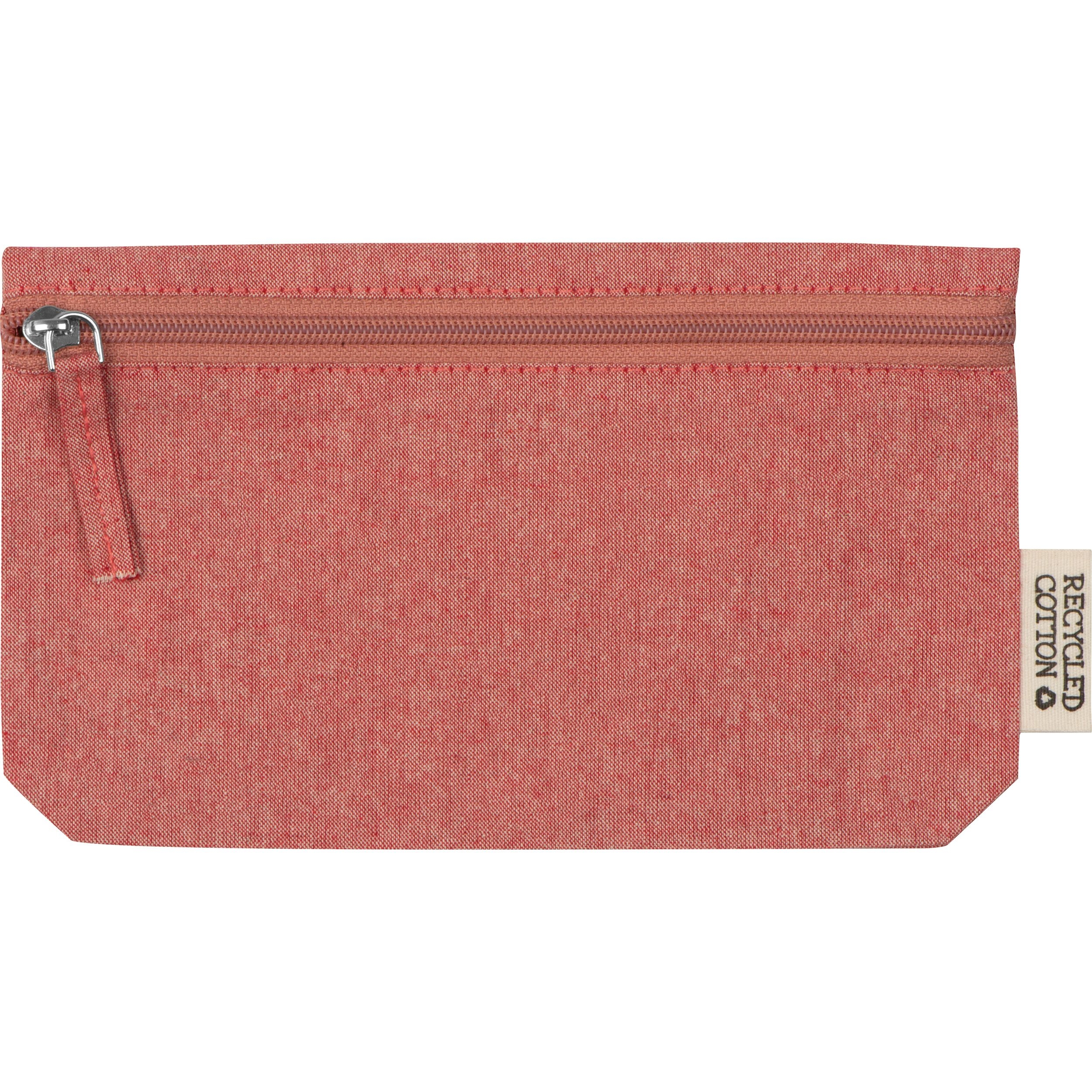 MA64310-05Baumwolletui mit Reissverschluss HARRY_ rot