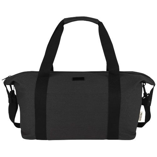 PF120681-4Joey Reisetasche aus GRS recyceltem Canvas 25 L_ schwarz