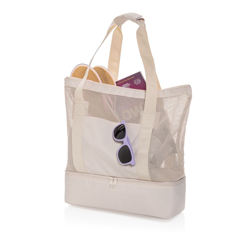 XDP422.49-19Iqlo Aware™ RPET 2-in-1 Kuehltasche_ beige