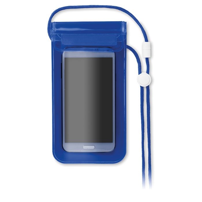 MO8782-23Colourpouch Wasserfeste Smartphone Huelle_ Transparent Blau