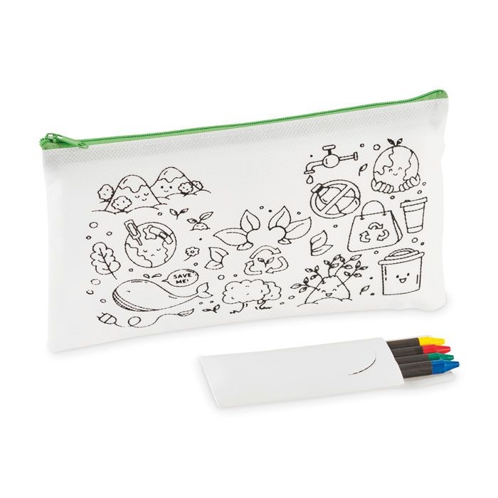 MO2787-48Cray Schlampermaeppchen mit Stiften_ limette