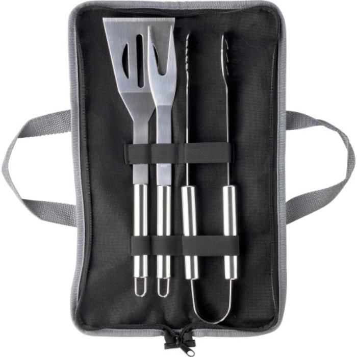 GI5460-32Grillset aus Edelstahl Priscilla_ Silber