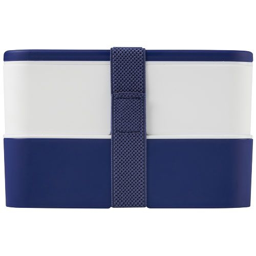 PF210470-1MIYO Doppel-Lunchbox_ blau_weiss_blau