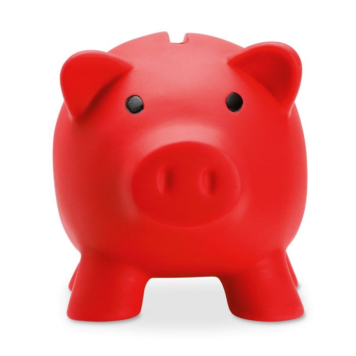 MO8132-05Softco Sparschwein_ Rot