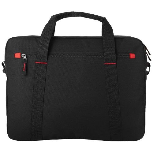 Vancouver 15,4" Laptop-Konferenztasche 6L, schwarz,rot