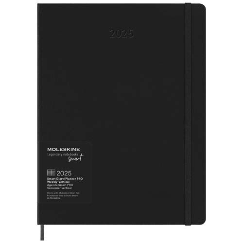 PF107942-1Moleskine 12 Monate Smart Planner Pro XL_ schwarz