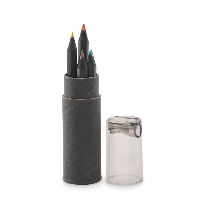 MO2468Negro Buntstifte-Set mit Anspitzer