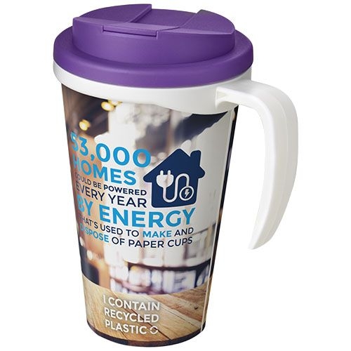 PF210420-12Brite-Ameriano® Grande 350 ml Isolierbecher mit auslaufsicherem Schraubverschluss_ weiss_lila PF210420-12Brite-Ameriano® Grande 350 ml Isolierbecher mit auslaufsicherem Schraubverschluss_ weiss_lila