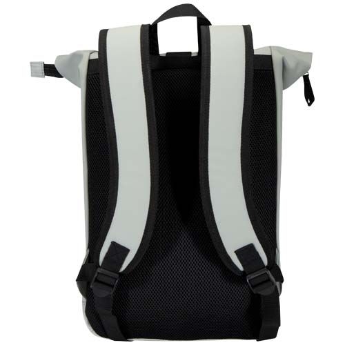 PF130093-5Resi Plus 15_ GRS-recycelter Rolltop Rucksack 18 L _ grau